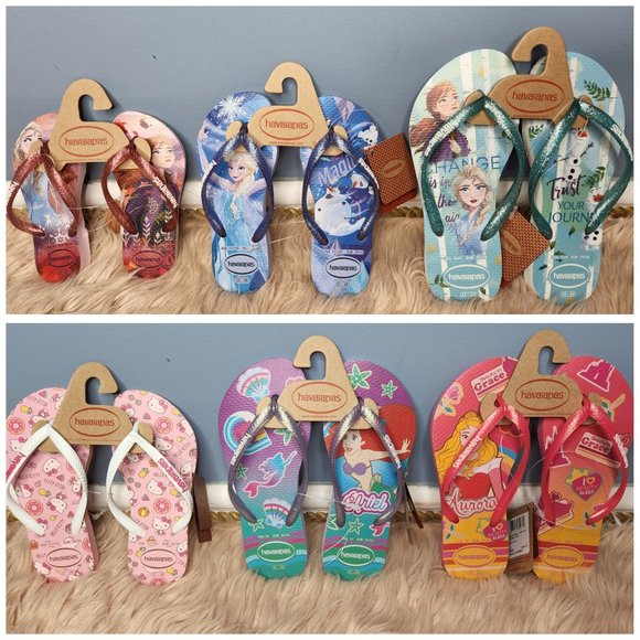 HAVAIANAS VARIOUS CHILDREN YOUTH FLIP FLOPS - Picture 1 of 1